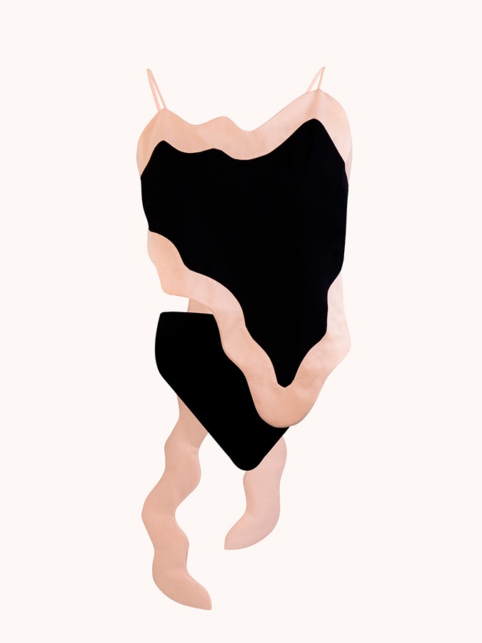 Irregular Patchwork Fashion One Piece Swimsuit