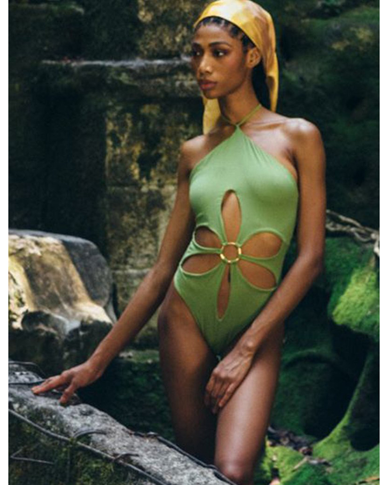 Cutout One-Piece Swimsuit