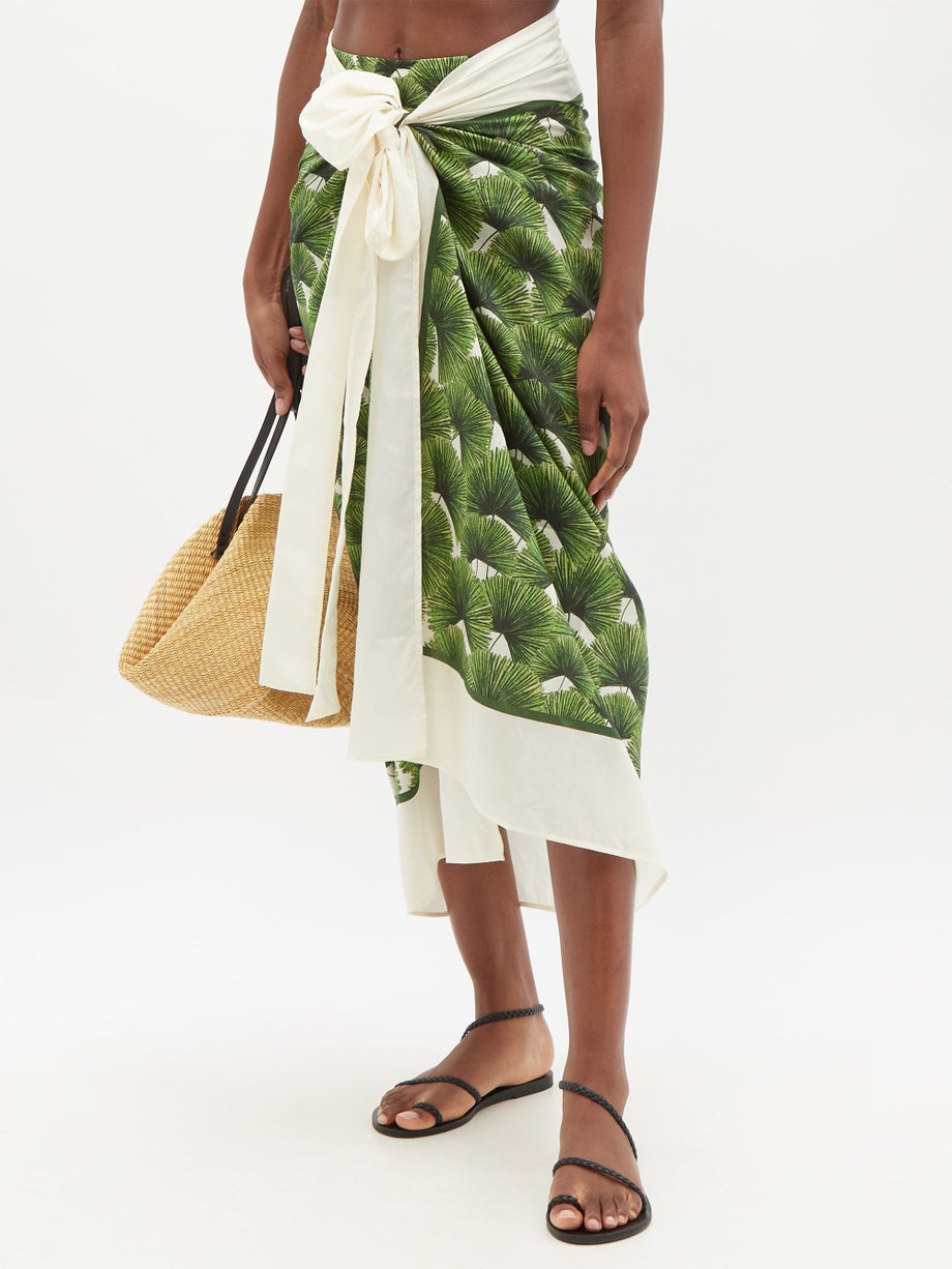 Fashion Printed One-Shoulder Bikini