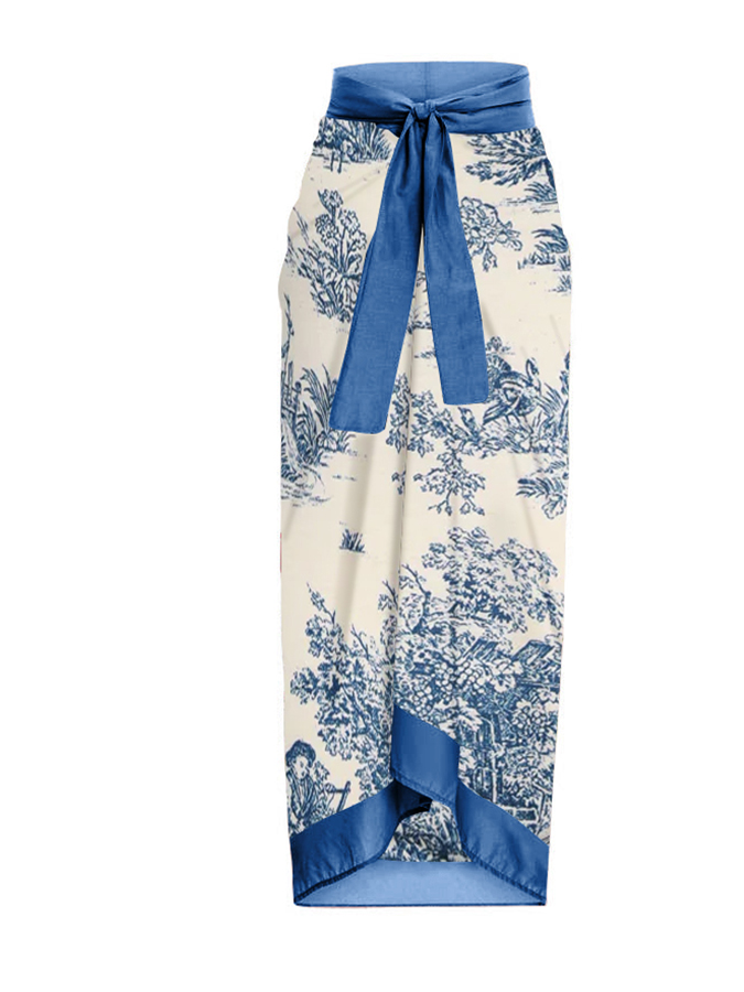 Printed Simple Fashion One Piece Swimsuit