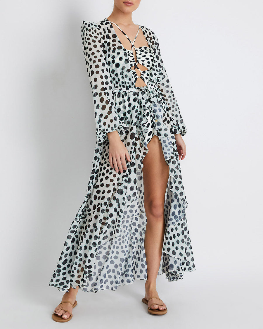 Bossa Lace-Up One Piece