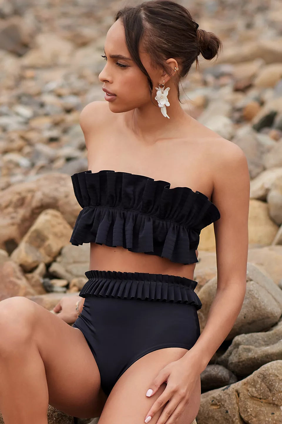 Ruffle Bikini Swimsuit