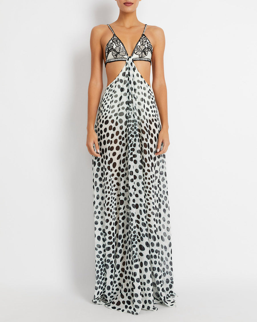 Bossa Embroidered Beach Dress