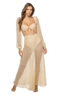 Only Beige dress Set