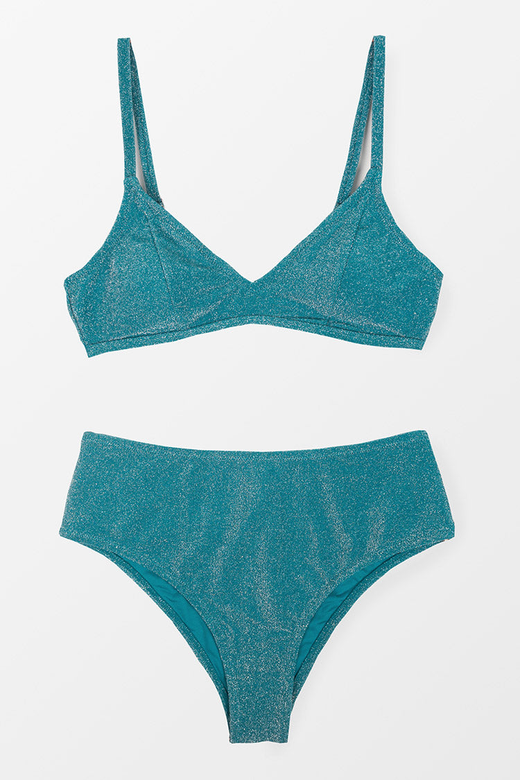 Estelle Shimmery Back Hook Bikini