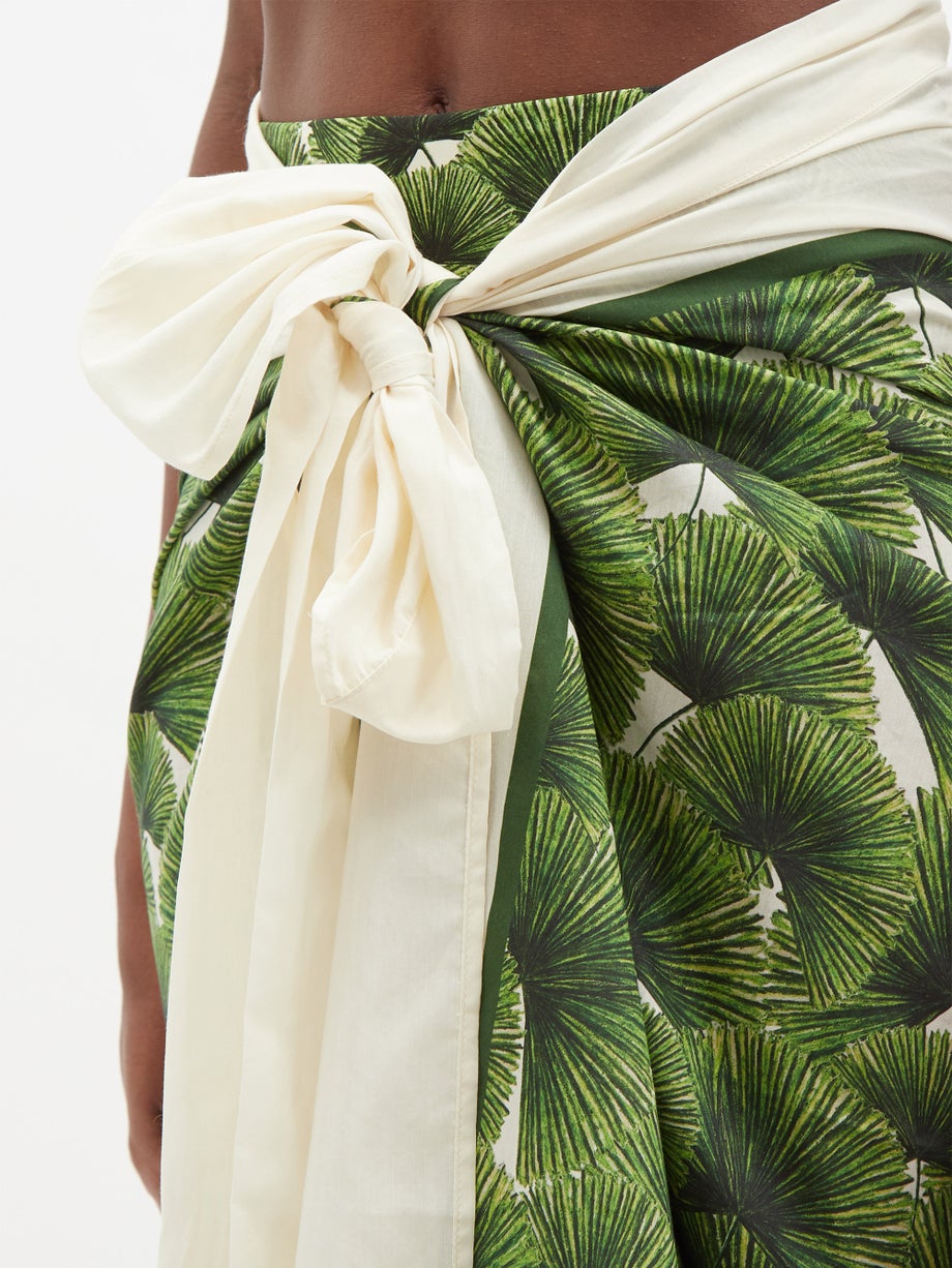 Fashion Printed One-Shoulder Bikini