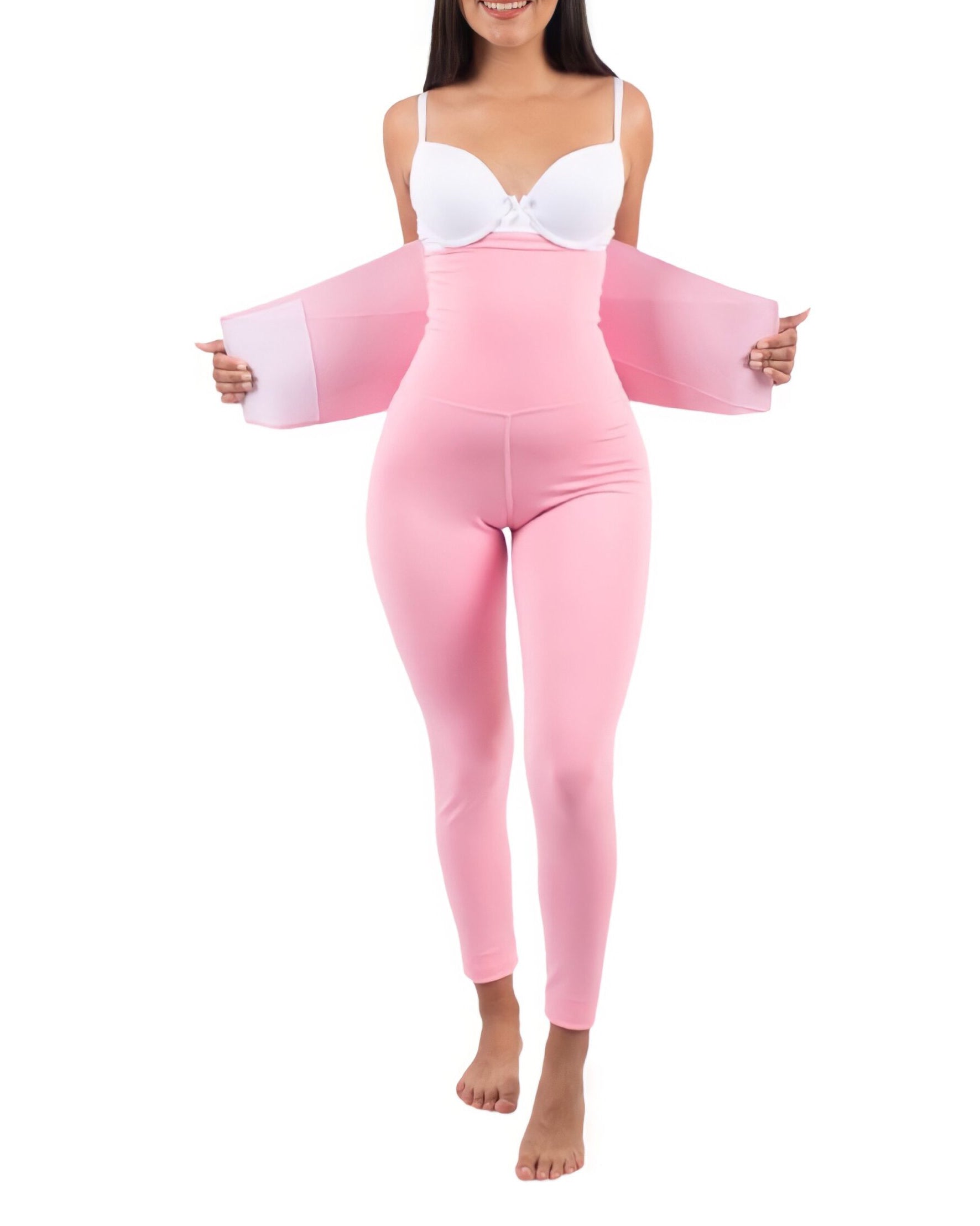 Pantalones con corsé de reloj de arena