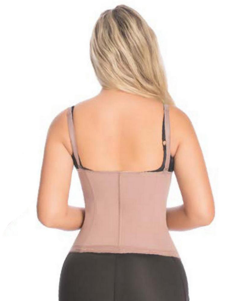 Entrenador de cintura sin tirantes de corsé de busto bajo