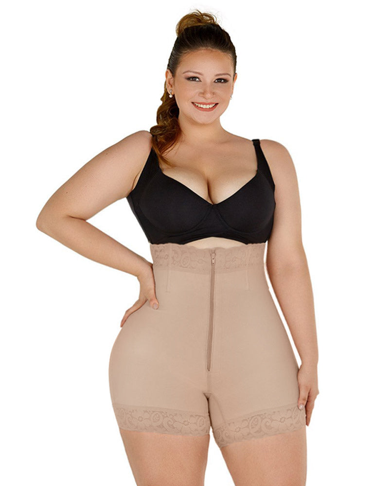 Booty shaper corto de cintura alta