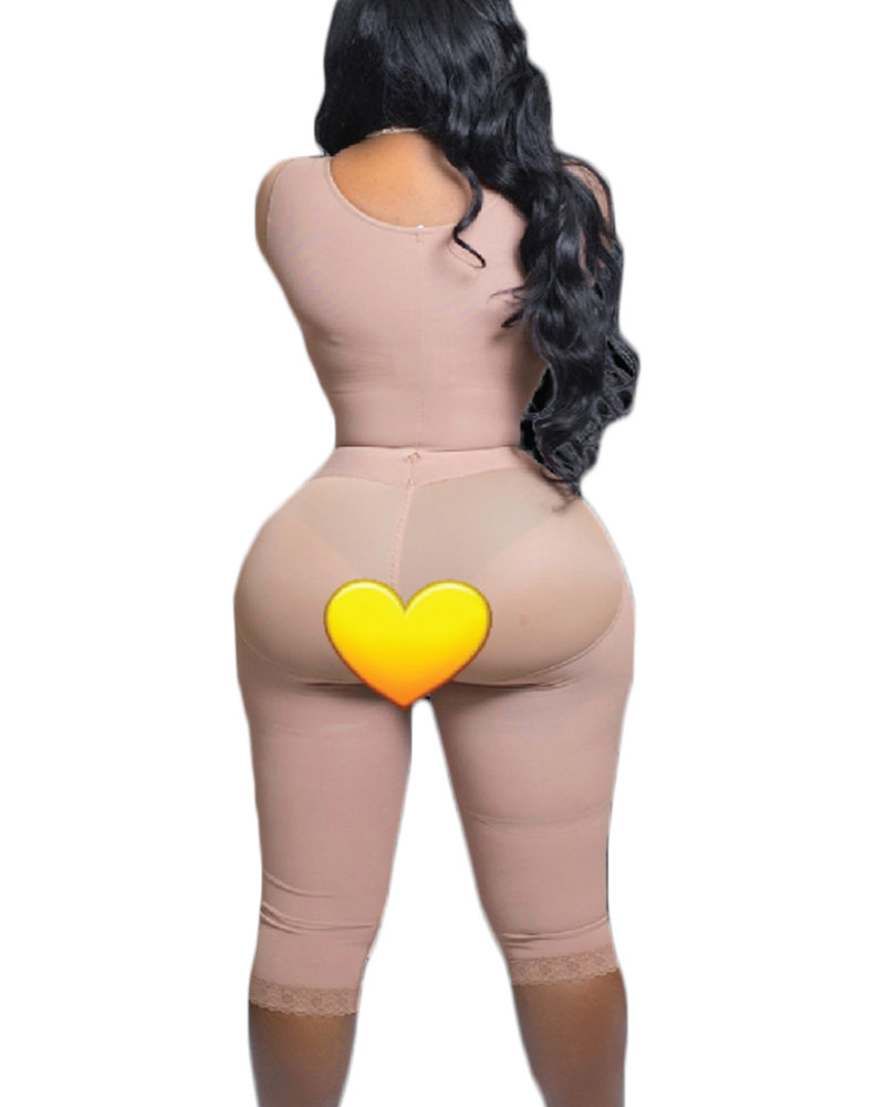 La compresión del brazo de soporte de cuerpo completo encoge la cintura con sujetador incorporado