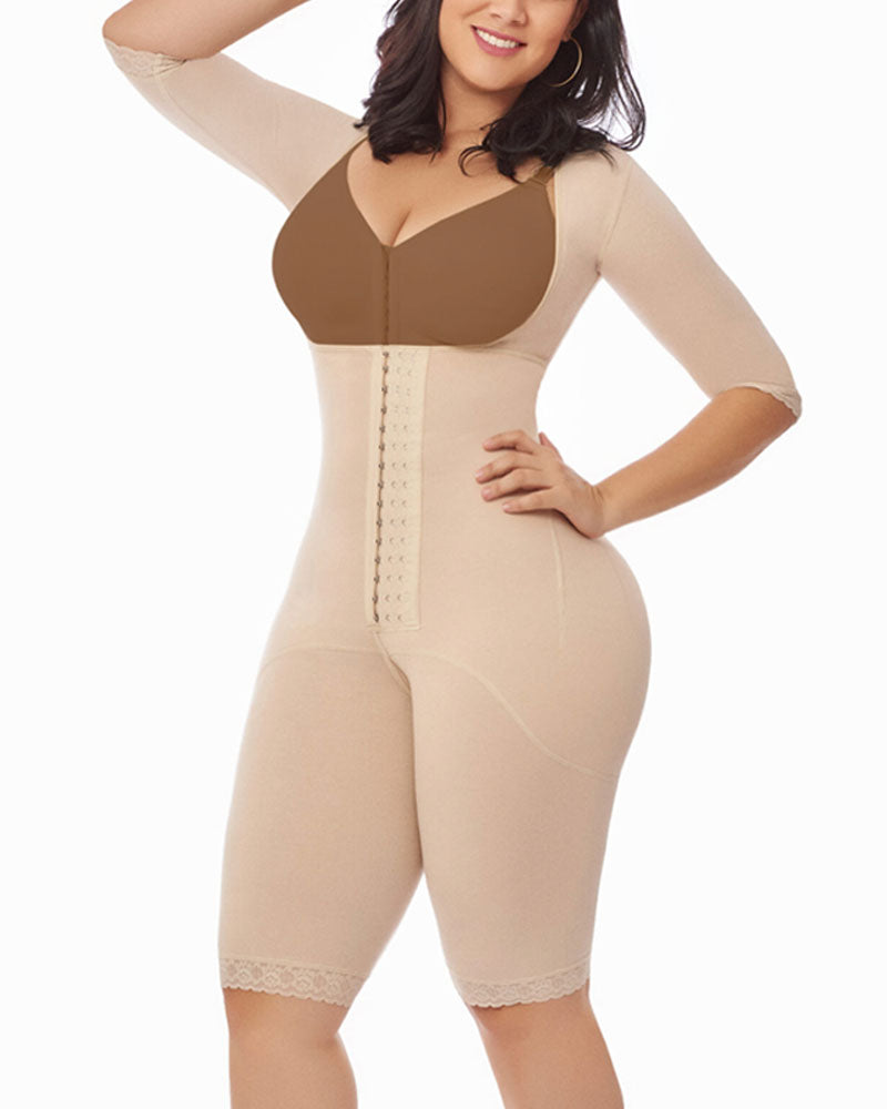 Faja post quirúrgica larga entera algodón