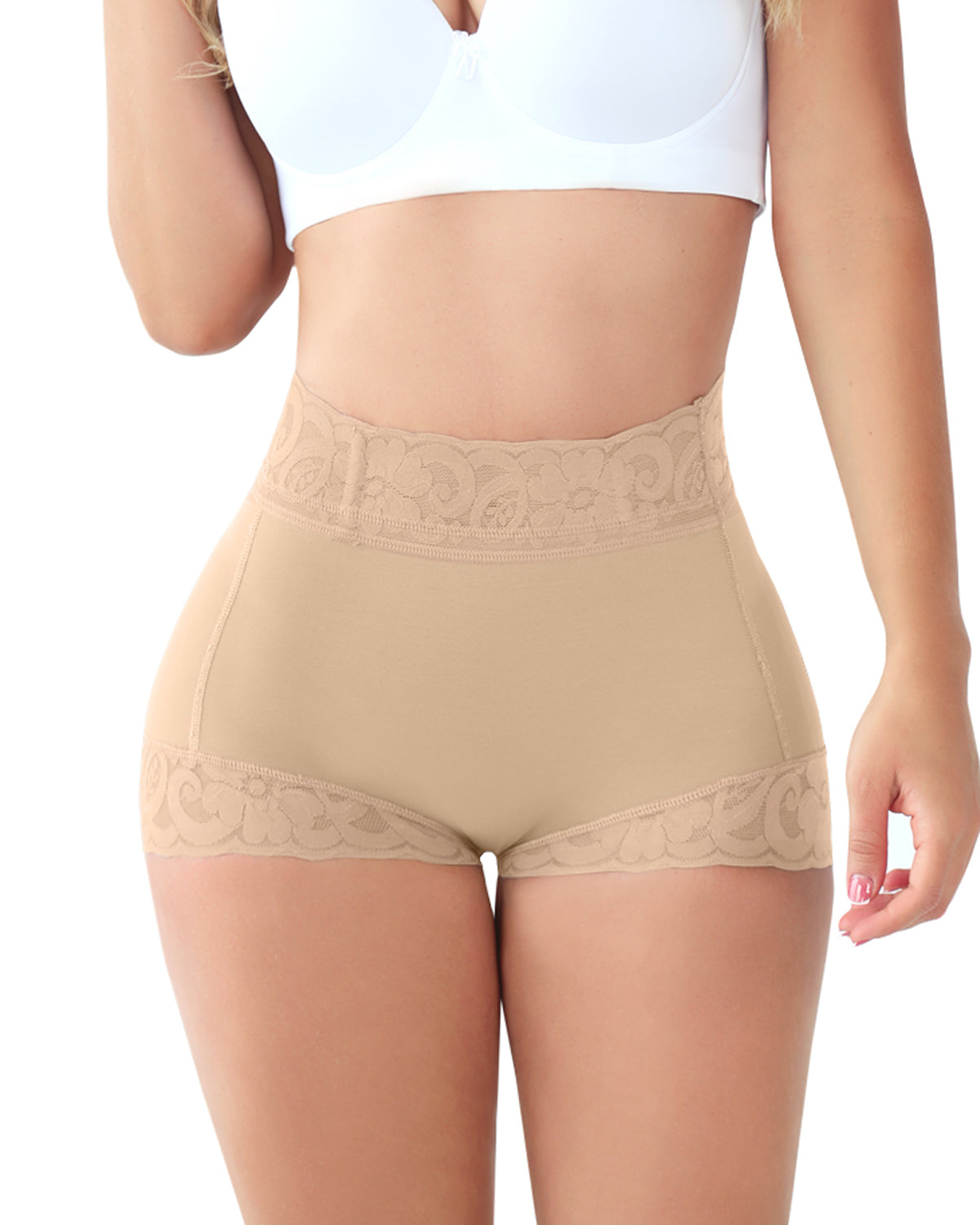 Women Lace Classic Daily Wear Body Shaper Butt Lifter Panty Smoothing 