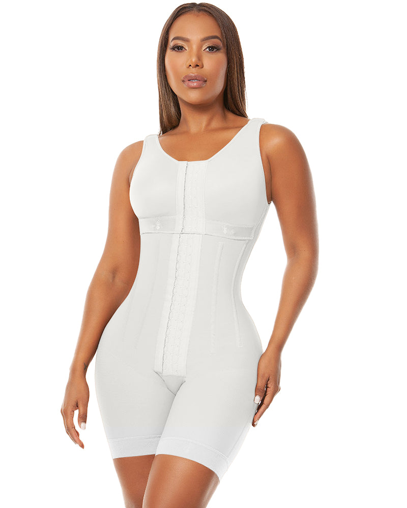 Women's Chest-Packed Body Shaper Postpartum Fajas Colombianas