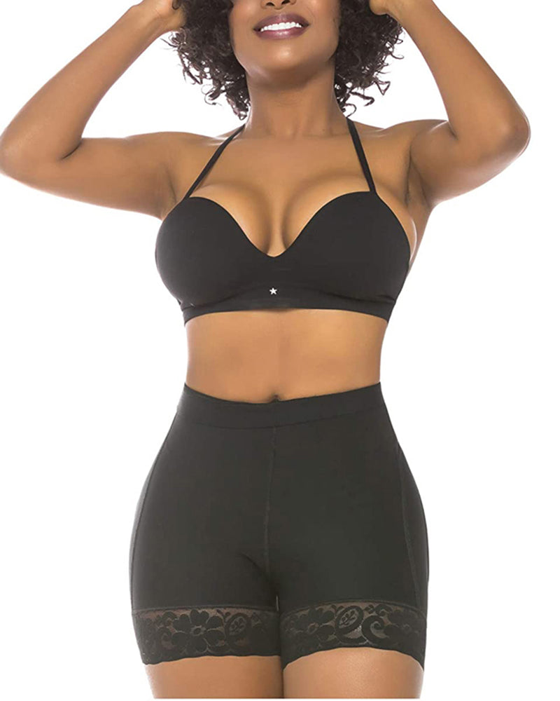 Braga de cintura alta con doble control de barriga, entrenador de cint