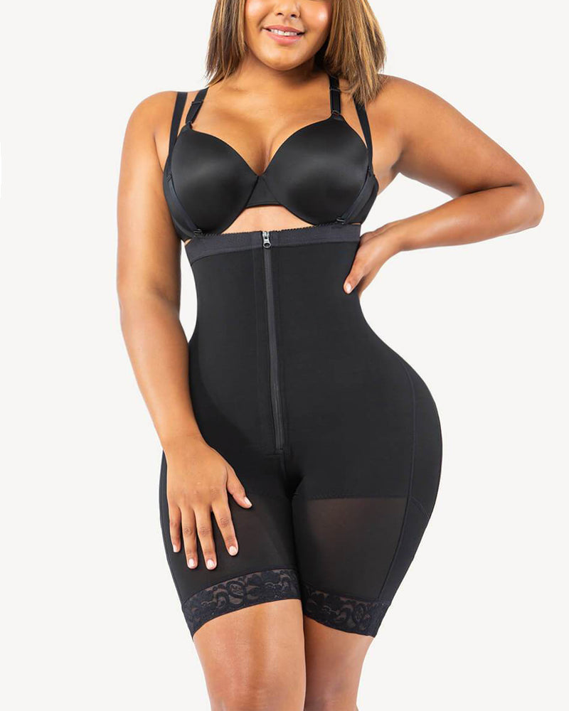 Levantador de glúteos de compresión de barriga firme