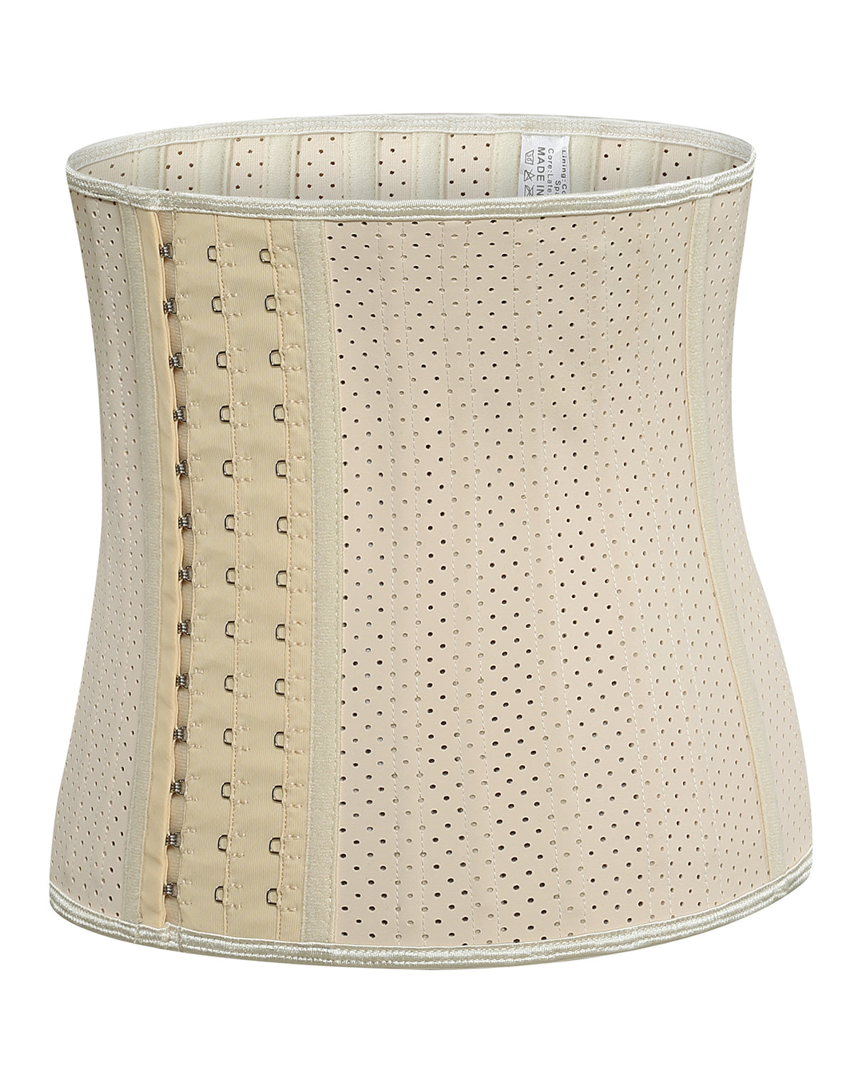 Corsé látex hebilla cintura corsé cinturón latex goma correas corsé