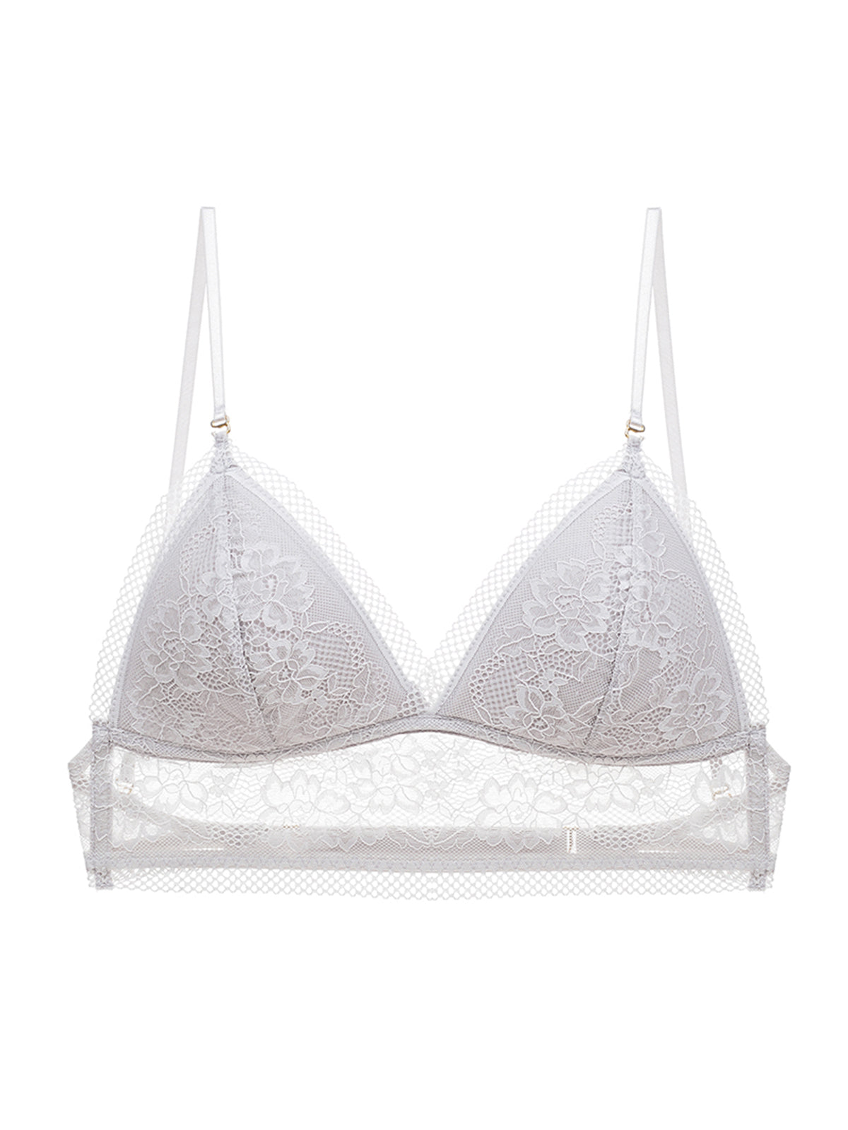 Sujetador trasero hermoso en forma de U sin anillo de acero ropa inter