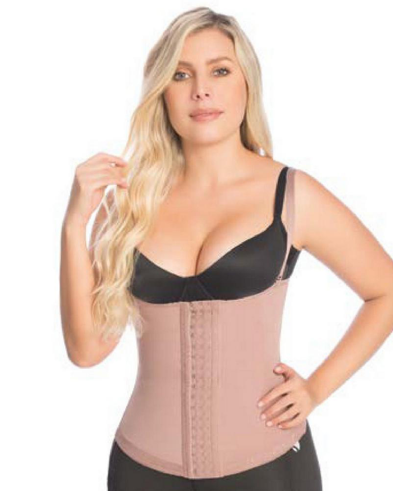 Entrenador de cintura sin tirantes de corsé de busto bajo