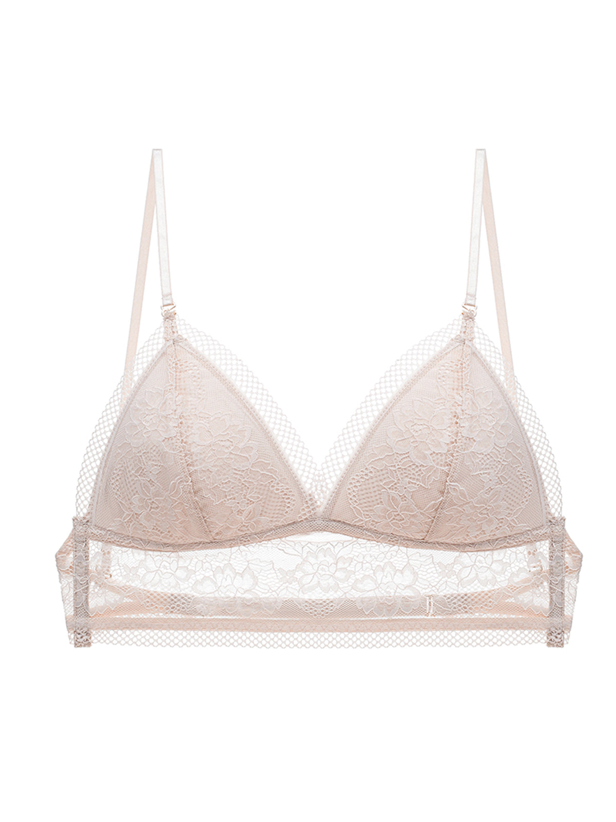 Sujetador trasero hermoso en forma de U sin anillo de acero ropa inter