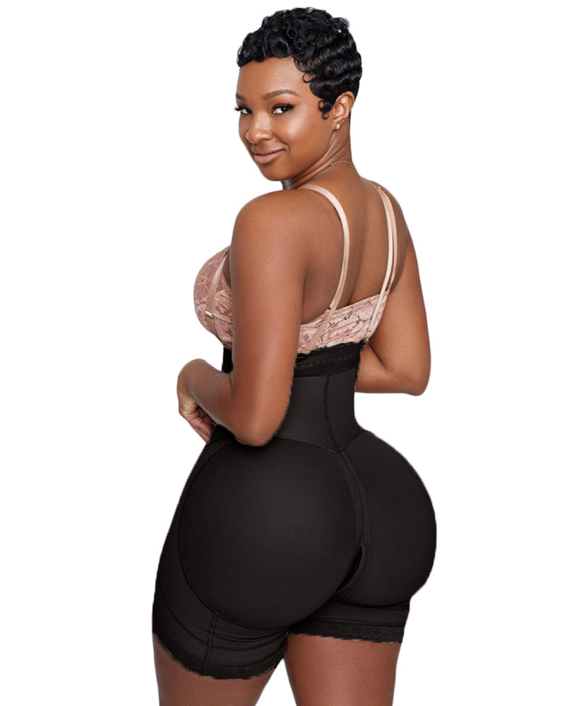 Prendas de compresión fajas para mujer body de doble presión flatten a