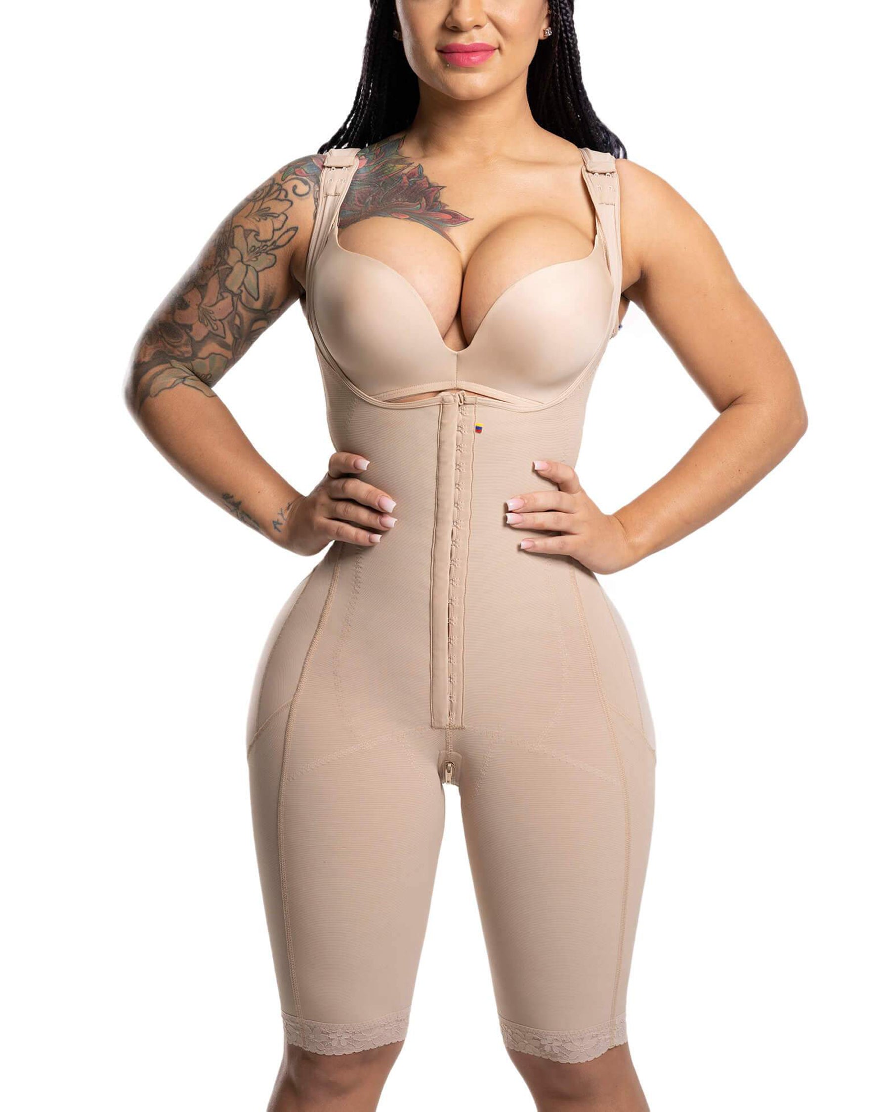 Sleeveless Breasted Open Bust Shapewear