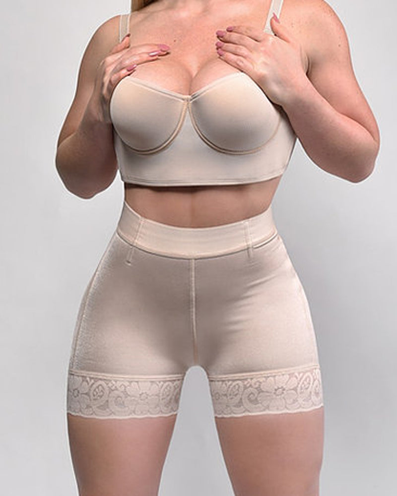 High Compression and Tail Lift Effect Breathable and Hypo-allergenic F