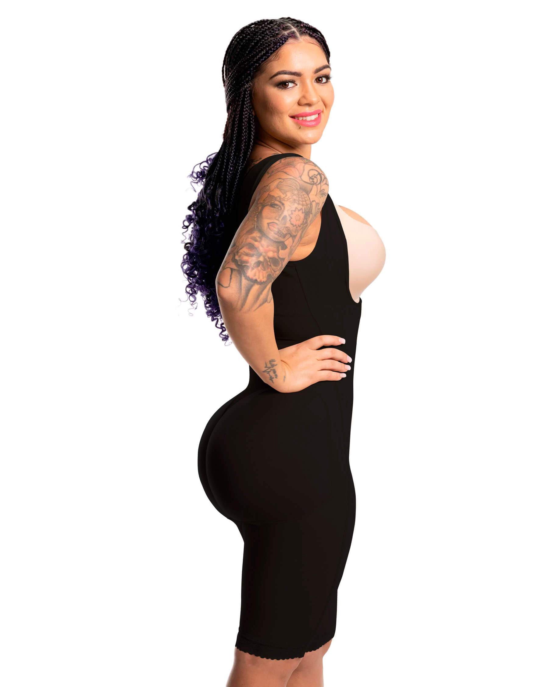 Sleeveless Breasted Open Bust Shapewear