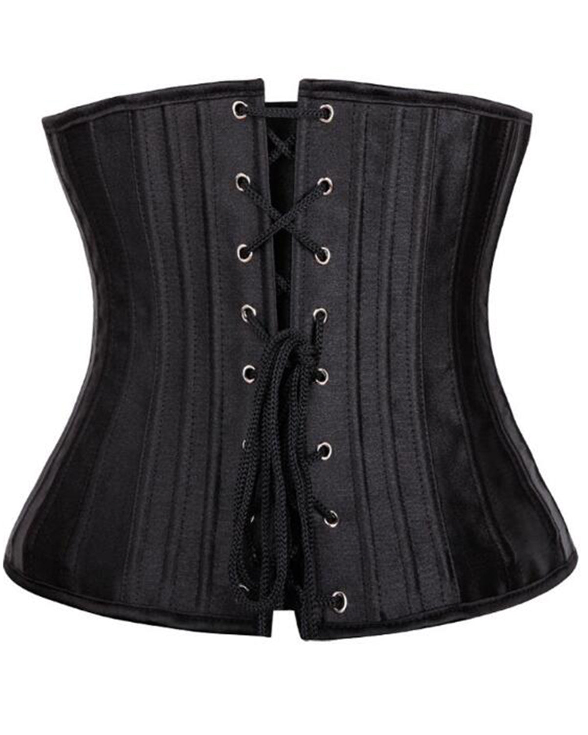 24 faja corset acero satinado
