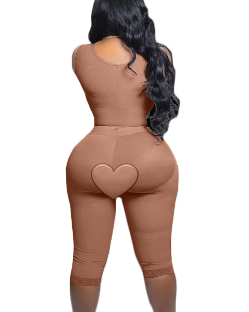 La compresión del brazo de soporte de cuerpo completo encoge la cintura con sujetador incorporado