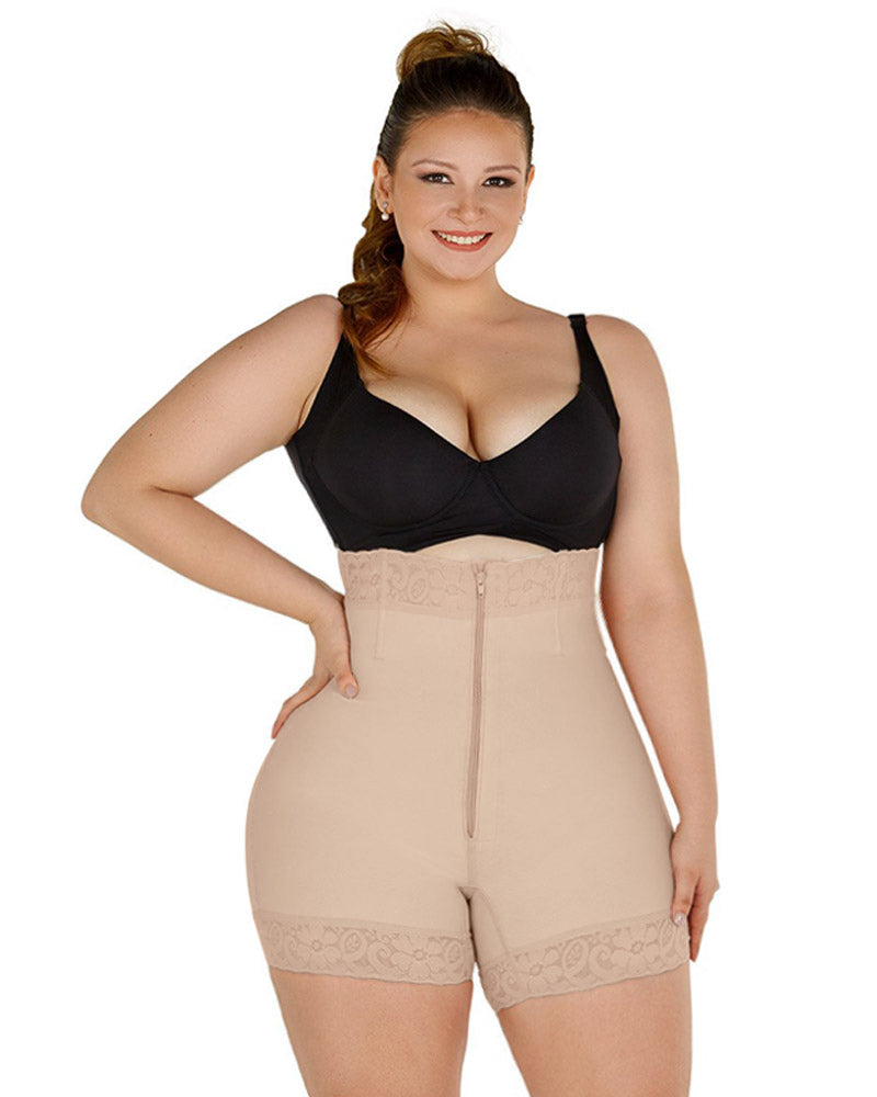Booty shaper corto de cintura alta