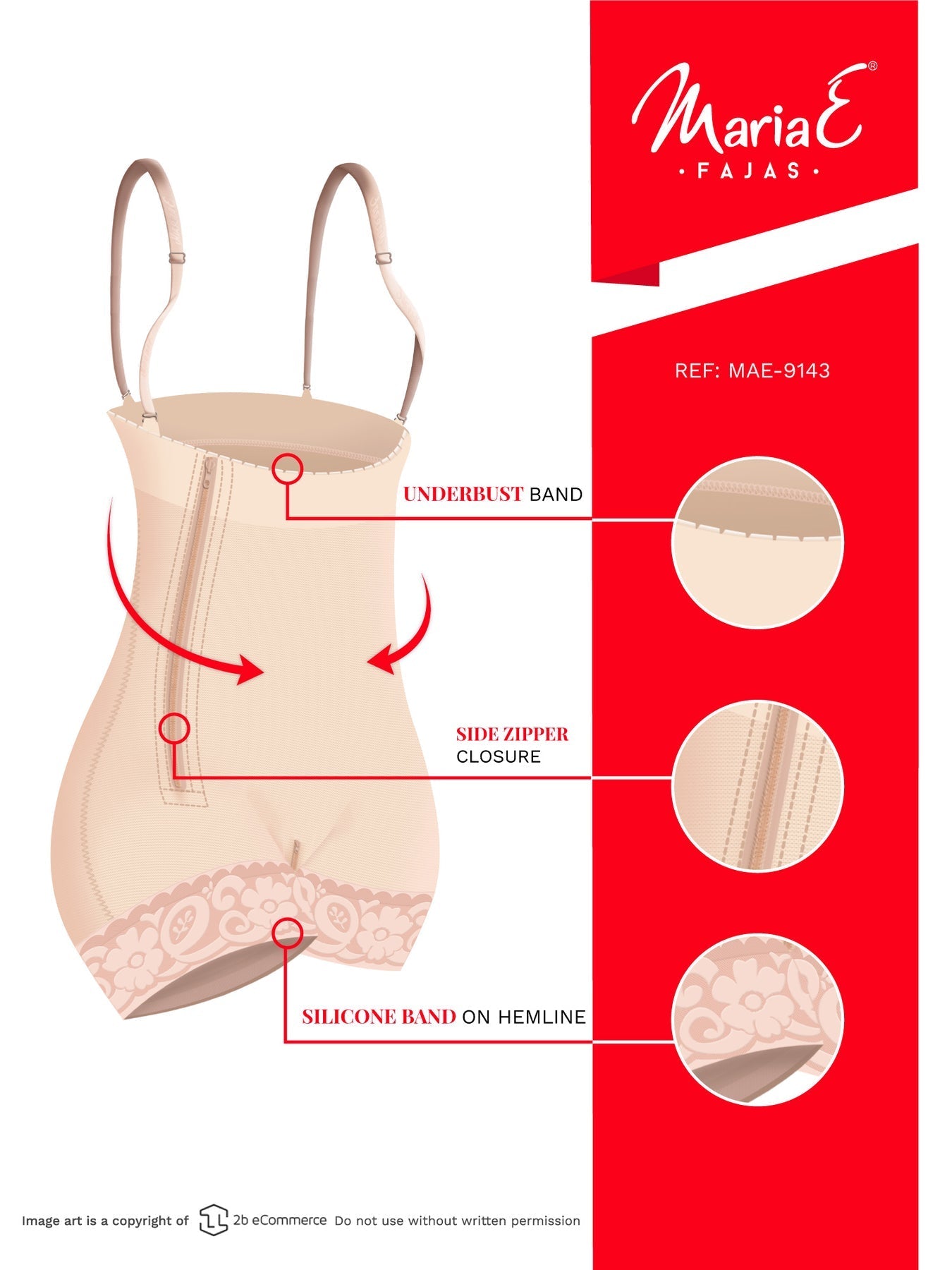 Fajas de talle alto para mujer