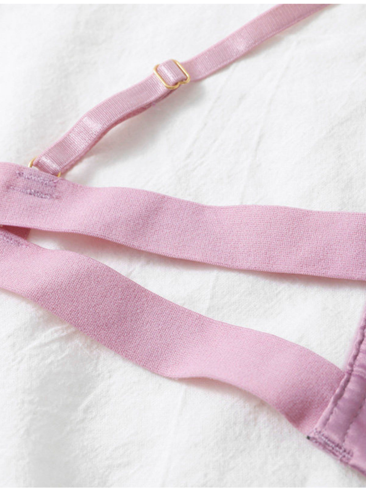 Conjunto de lencería de encaje con tiras de bexley