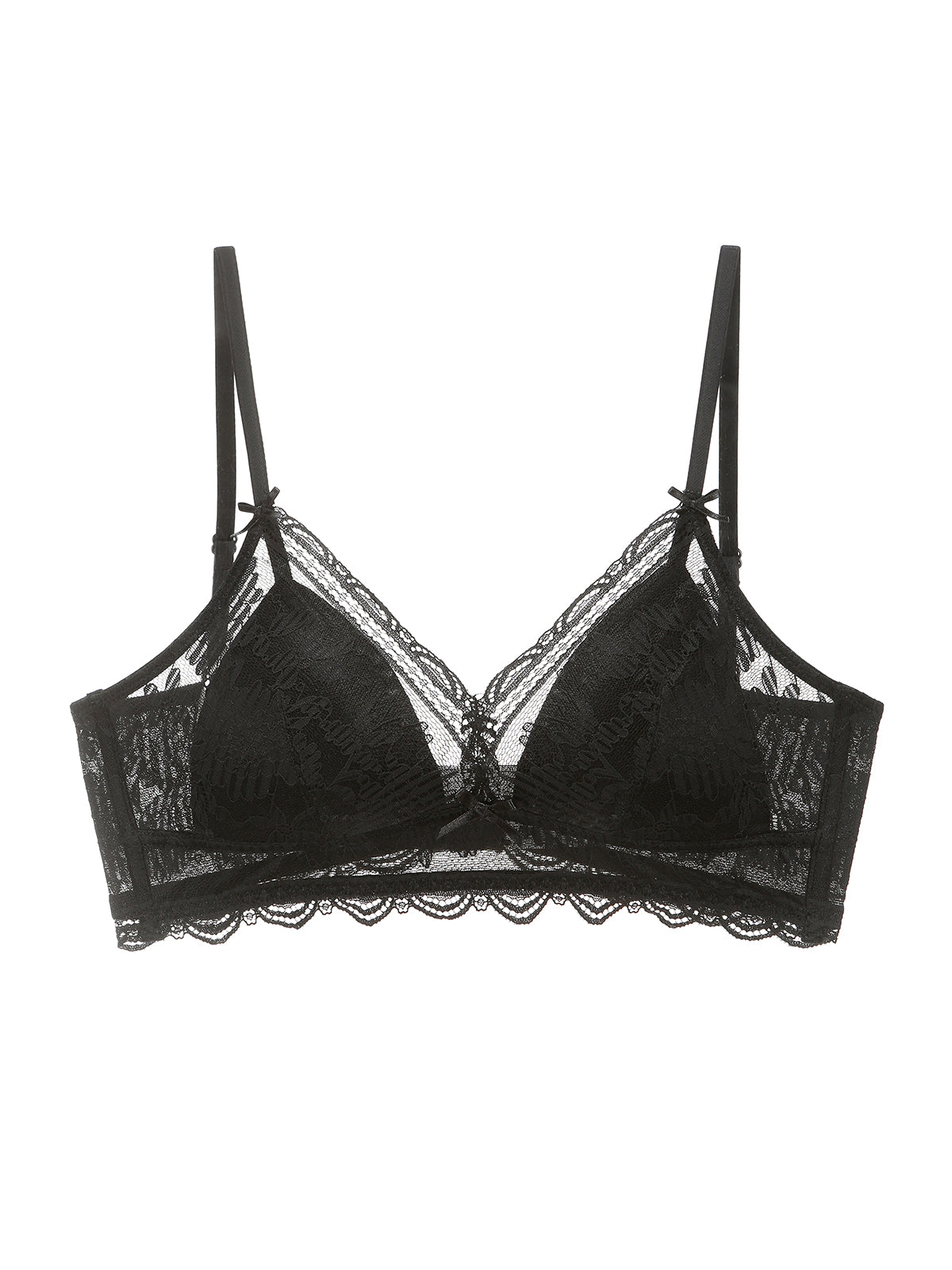 Conjunto de sujetador push up sin costuras de encaje de lencería para 