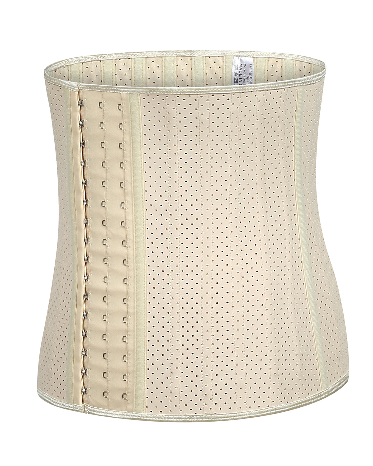 Corsé látex hebilla cintura corsé cinturón latex goma correas corsé