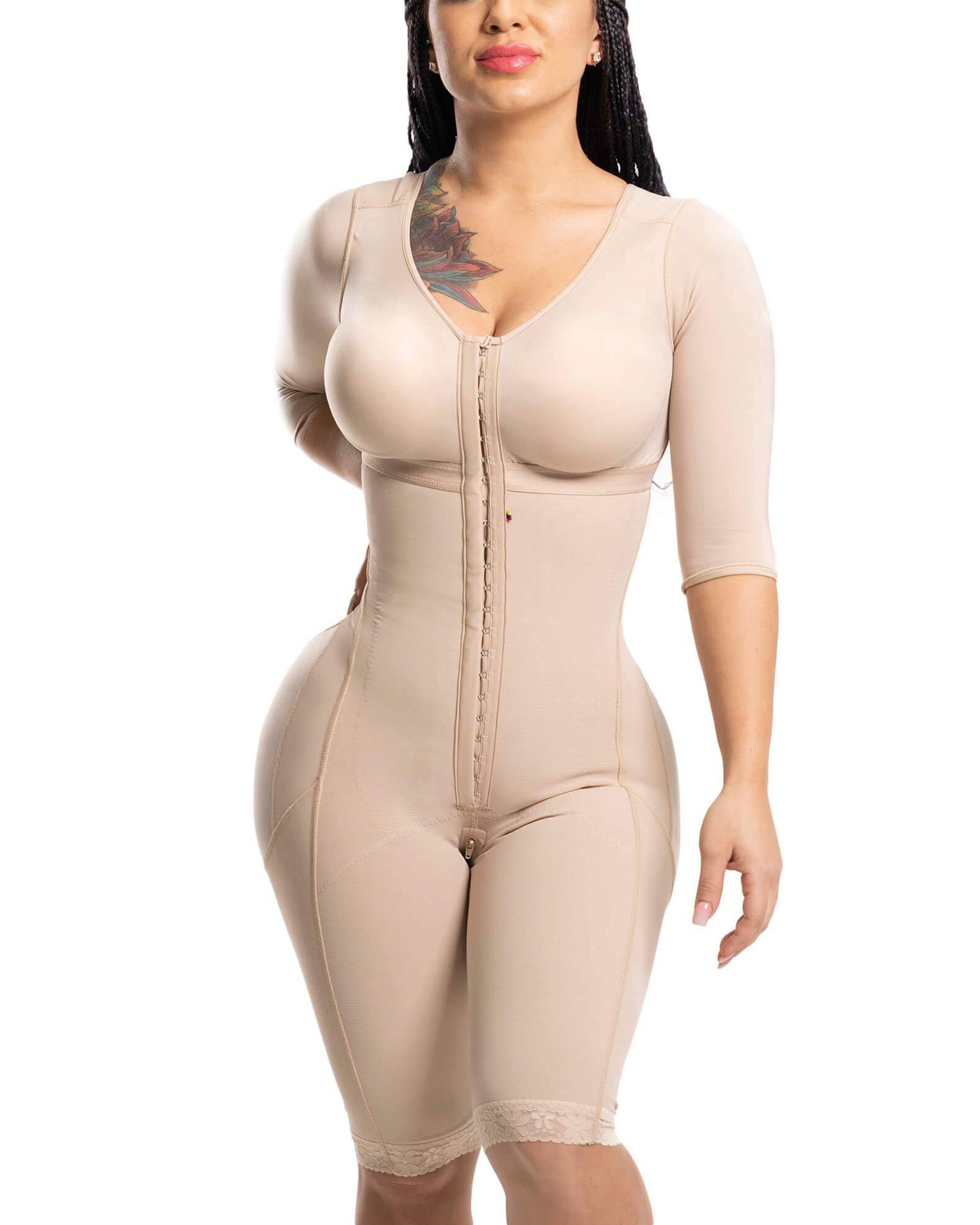 Full Body Post-Surgery Fajas Colombianas Tummy Control Shapewear