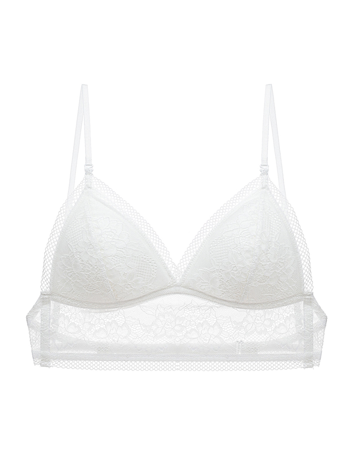 Sujetador trasero hermoso en forma de U sin anillo de acero ropa inter