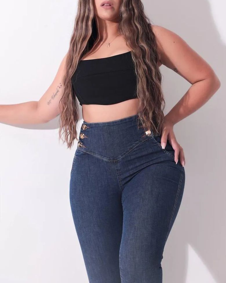 Pantalones cortos de mezclilla color canela para mujer pantalones vaqueros de mujer pantalones casua