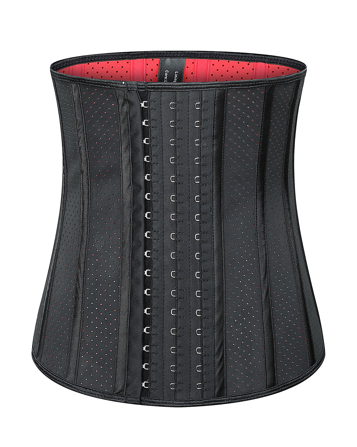 Corsé látex hebilla cintura corsé cinturón latex goma correas corsé