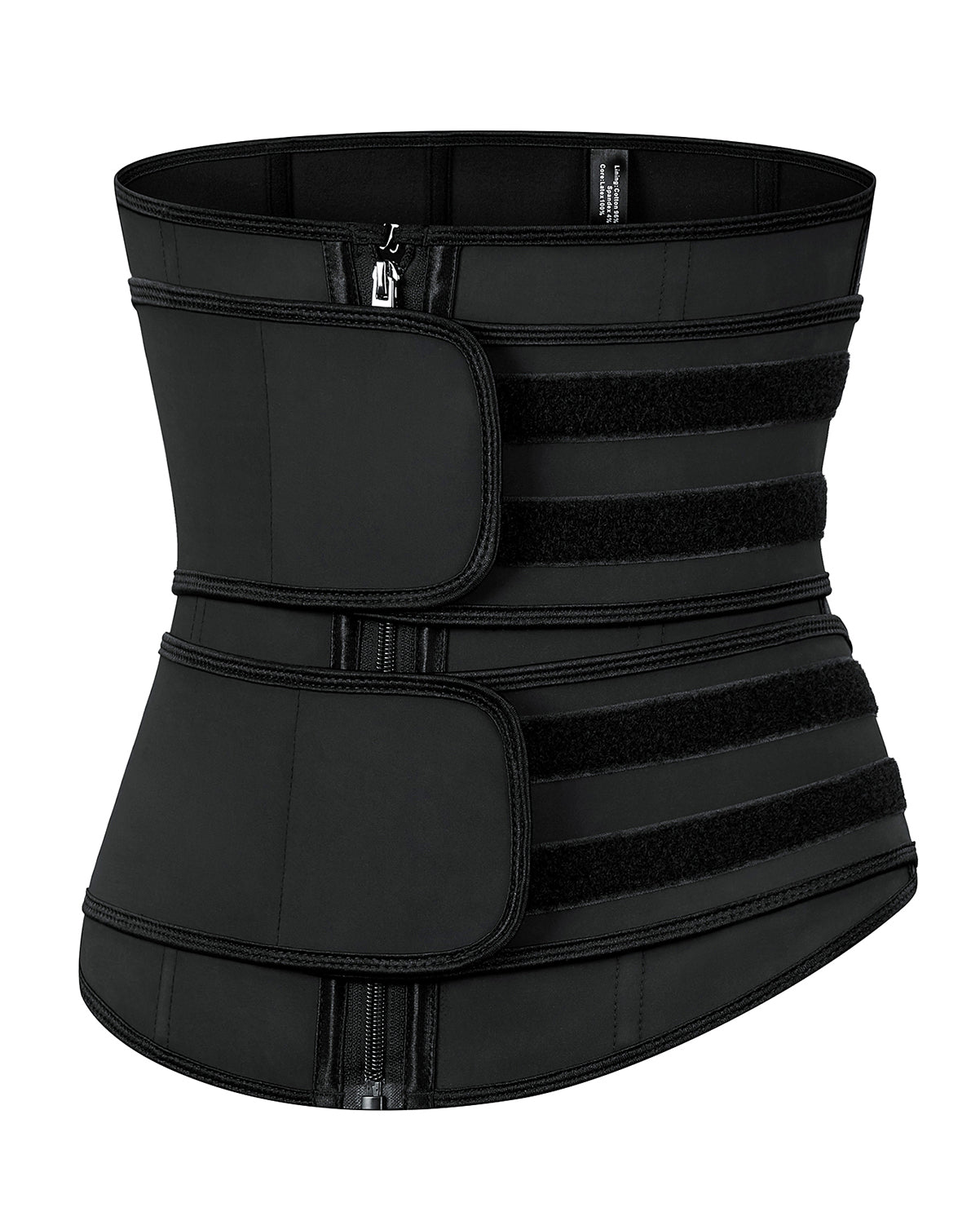 Corsé látex hebilla cintura corsé cinturón latex goma correas corsé