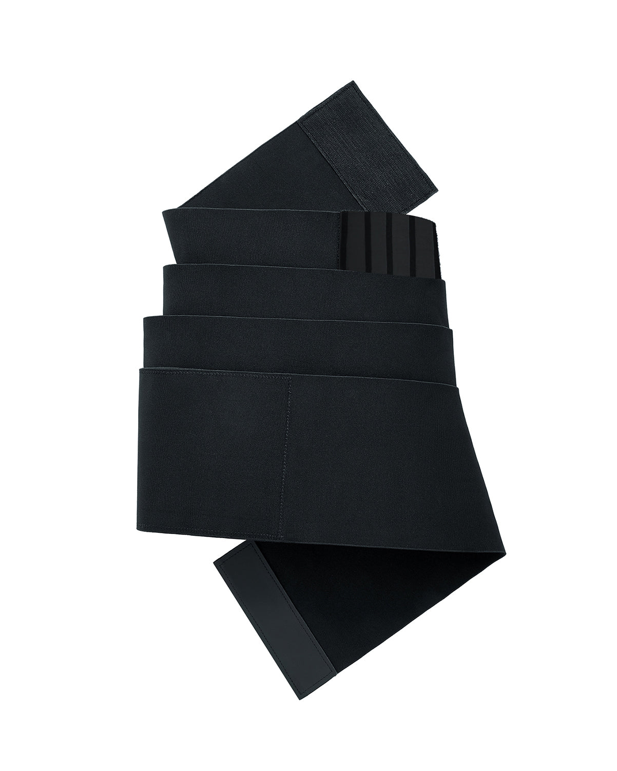 Corsé elástico de material duro sin talla para mujer con hebilla de co