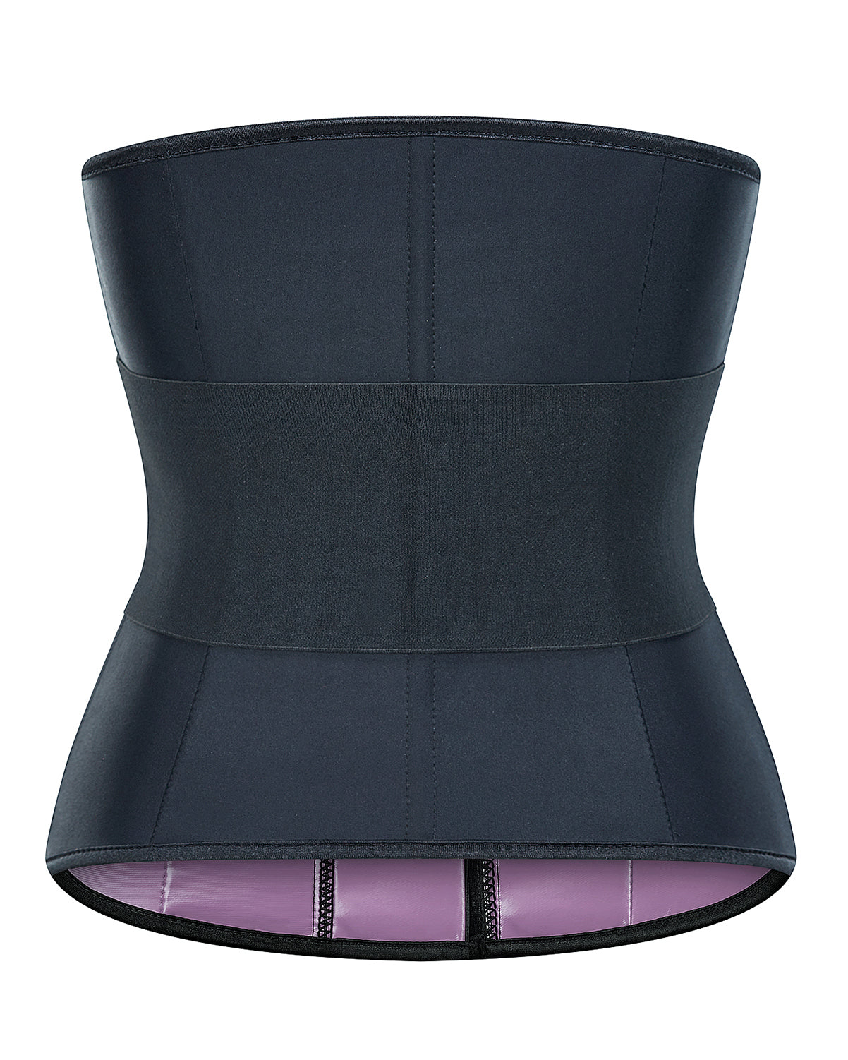 Corsé látex hebilla cintura corsé cinturón latex goma correas corsé