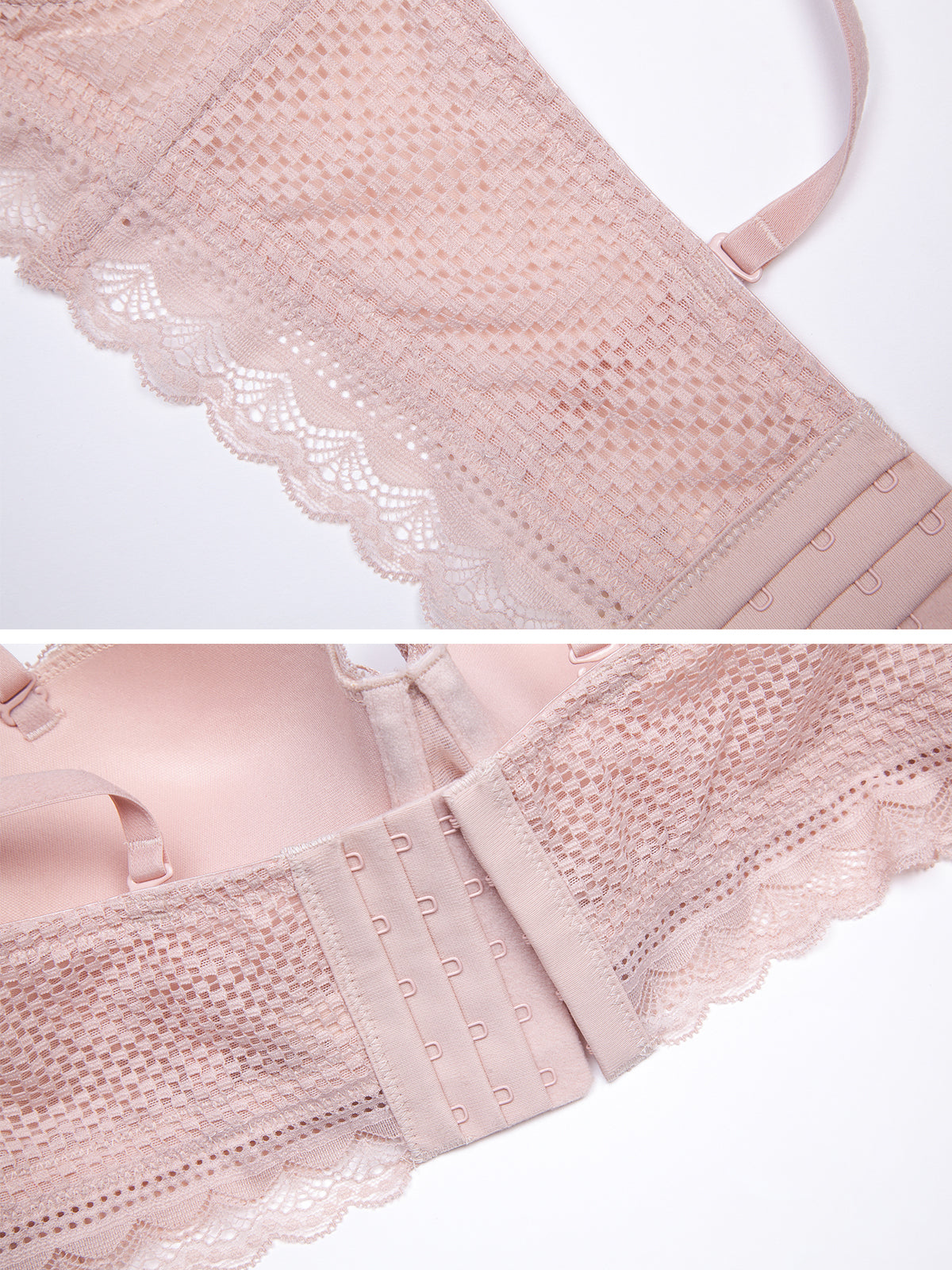 Nuevos conjuntos de sujetadores reúne 1/2 ropa interior de media copa 