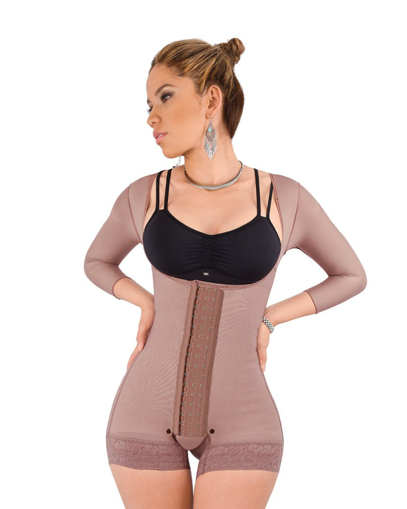 Fajas de control de barriga de alta compresión que adelgazan la talladora del cuerpo del cordón de f