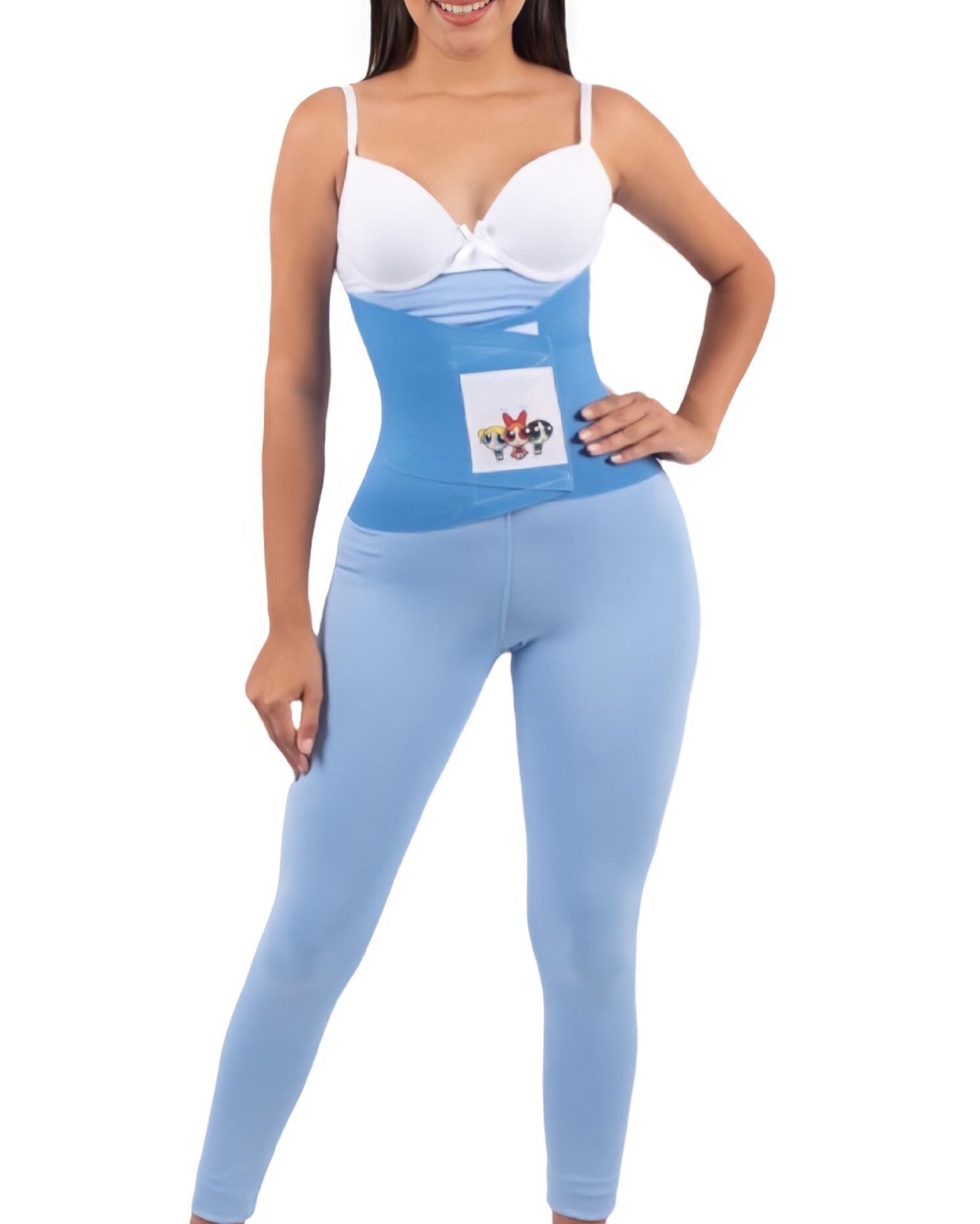 Pantalones con corsé de reloj de arena