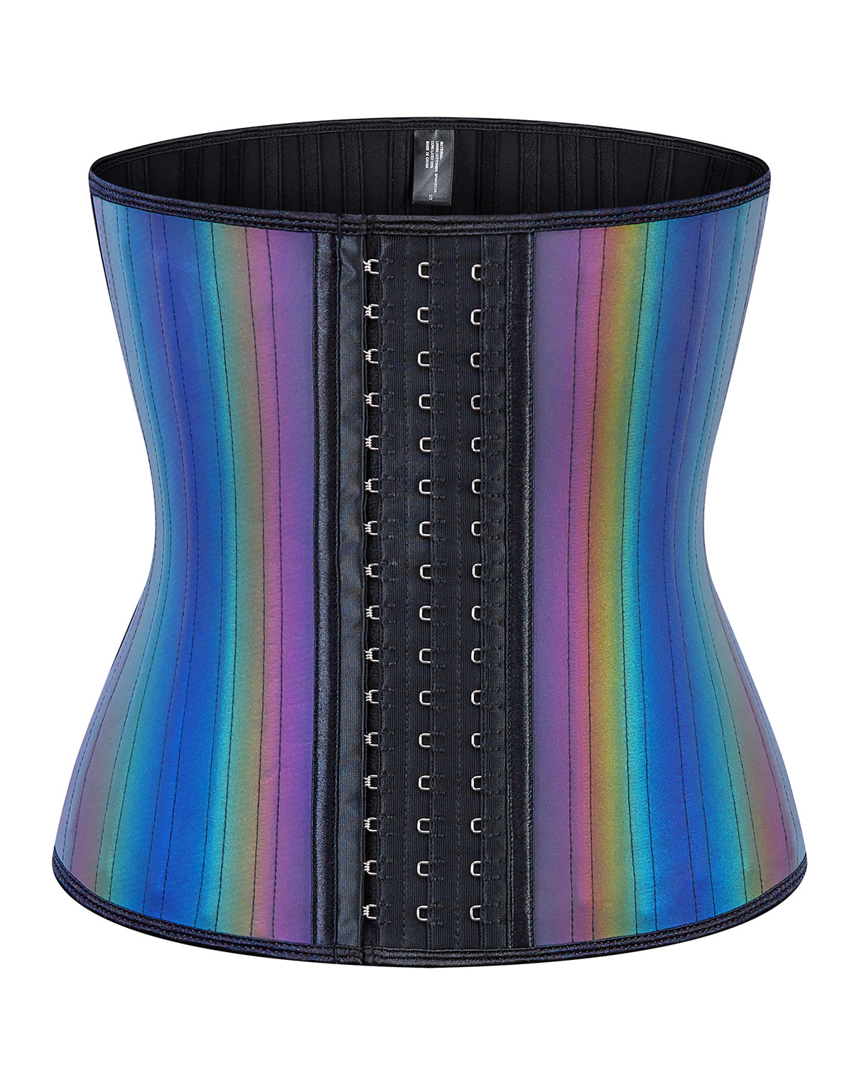 Corsé látex hebilla cintura corsé cinturón latex goma correas corsé