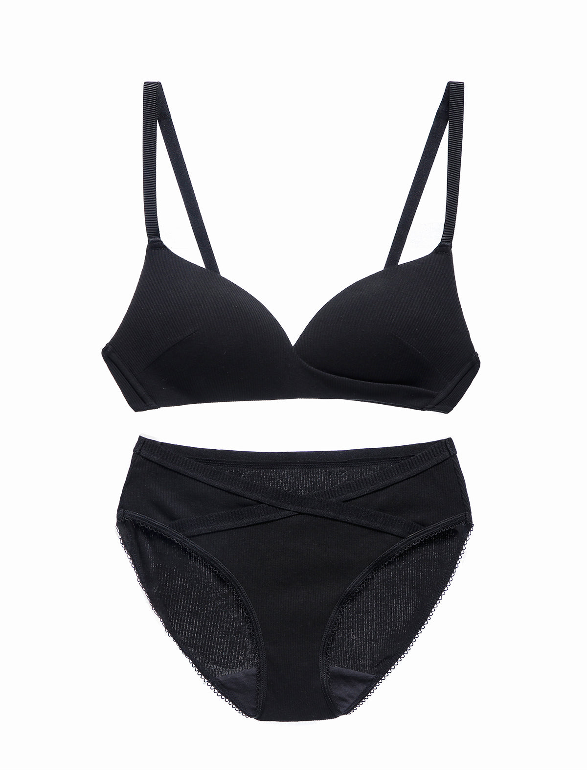 Verano nuevo sin anillo de acero traje fino ropa interior de algodón m