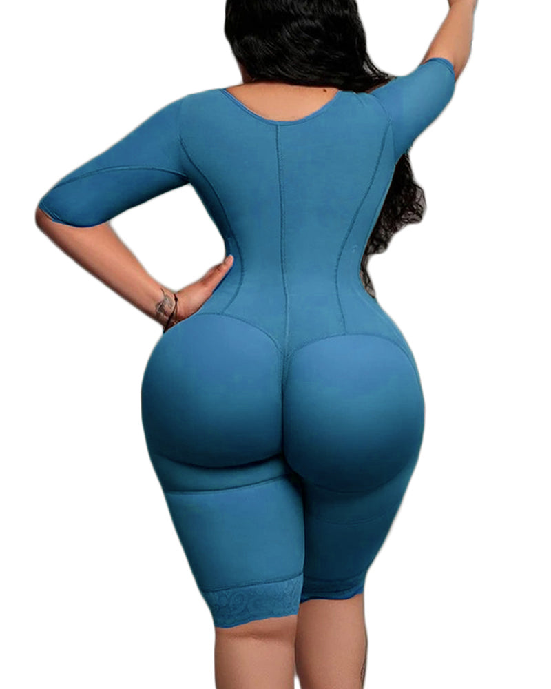 Compresión de brazo de soporte de cuerpo completo con sujetador incorp