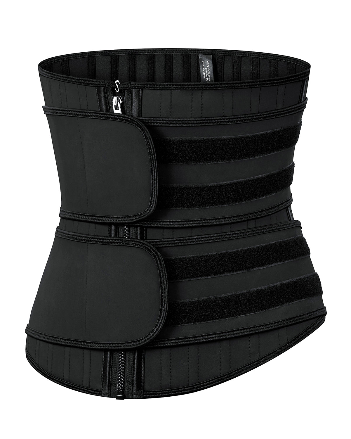 Corsé látex hebilla cintura corsé cinturón latex goma correas corsé