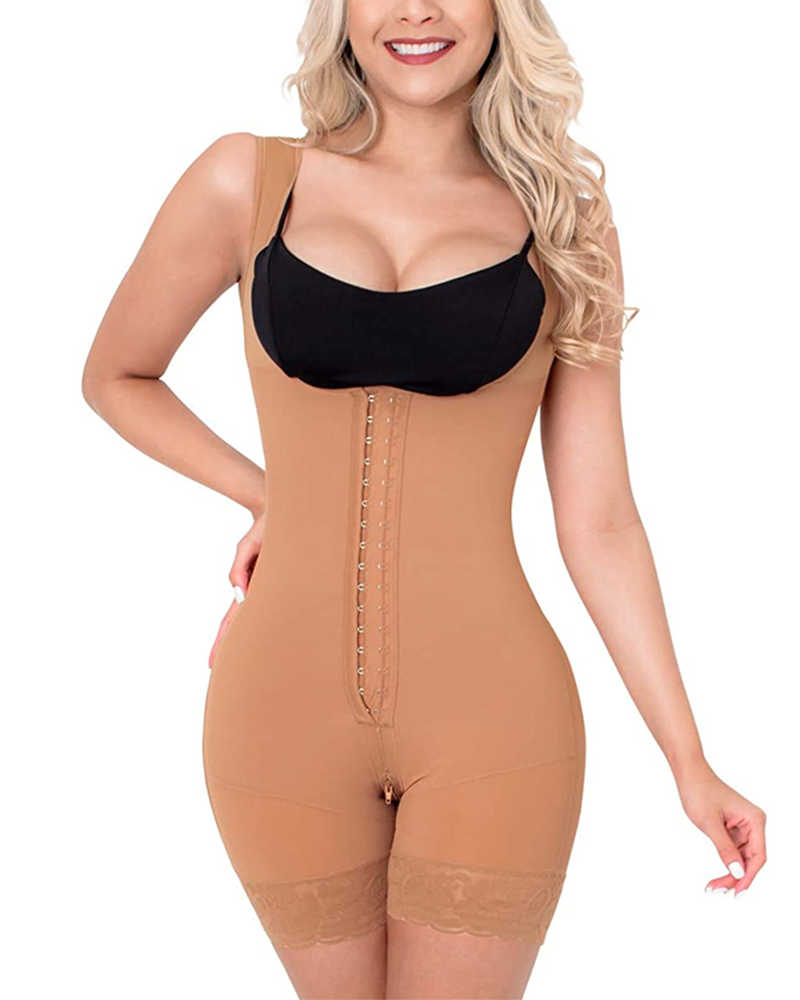 Hook-eye Control Bodysuit – curvyfajaes