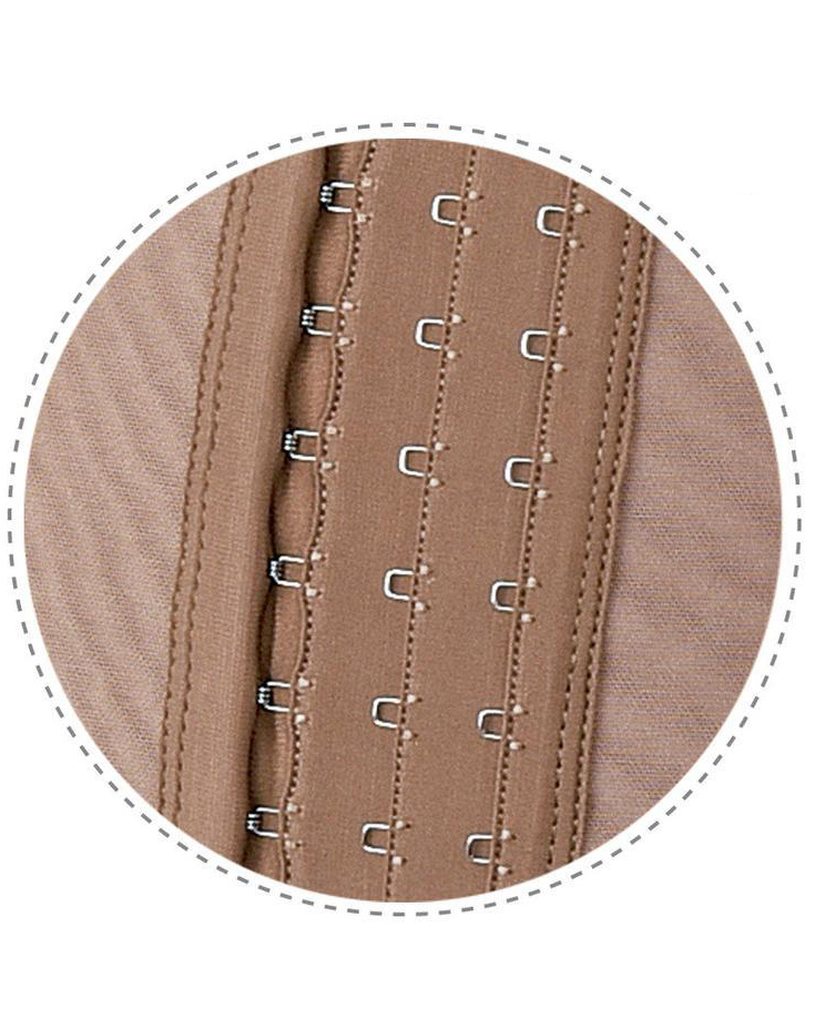 Fajas de control de barriga de alta compresión que adelgazan la talladora del cuerpo del cordón de f